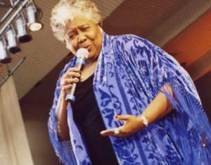 Dorothy at the Chicago Blues Fest June 11, 2006